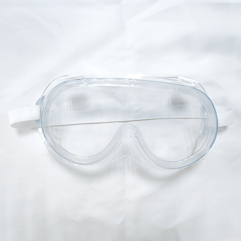 gafas transparentes del cuerpo gafas de seguridad desechables spray antiniebla para gafas